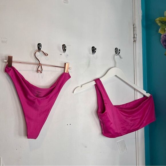 NEENA swim two piece bikini set one shoulder to and bikini set - Picture 1 of 5